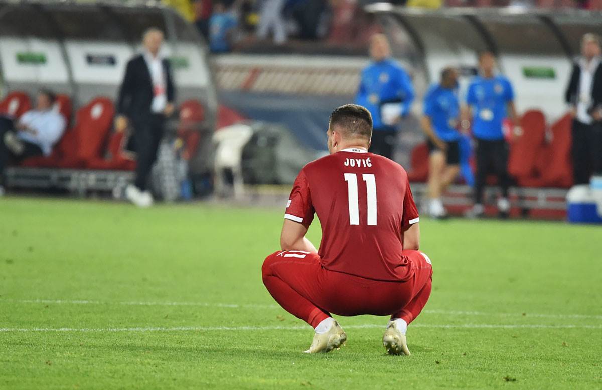  Luka Jović povređen izašao posle sedam minuta 