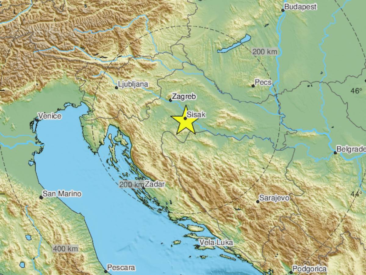  Zemljotres u Hrvatskoj 