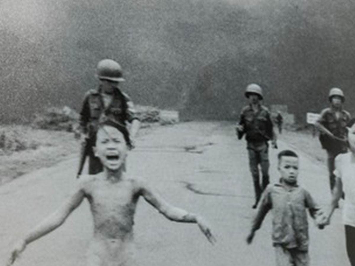  Slika devojčice iz rata u Vijetnamu 