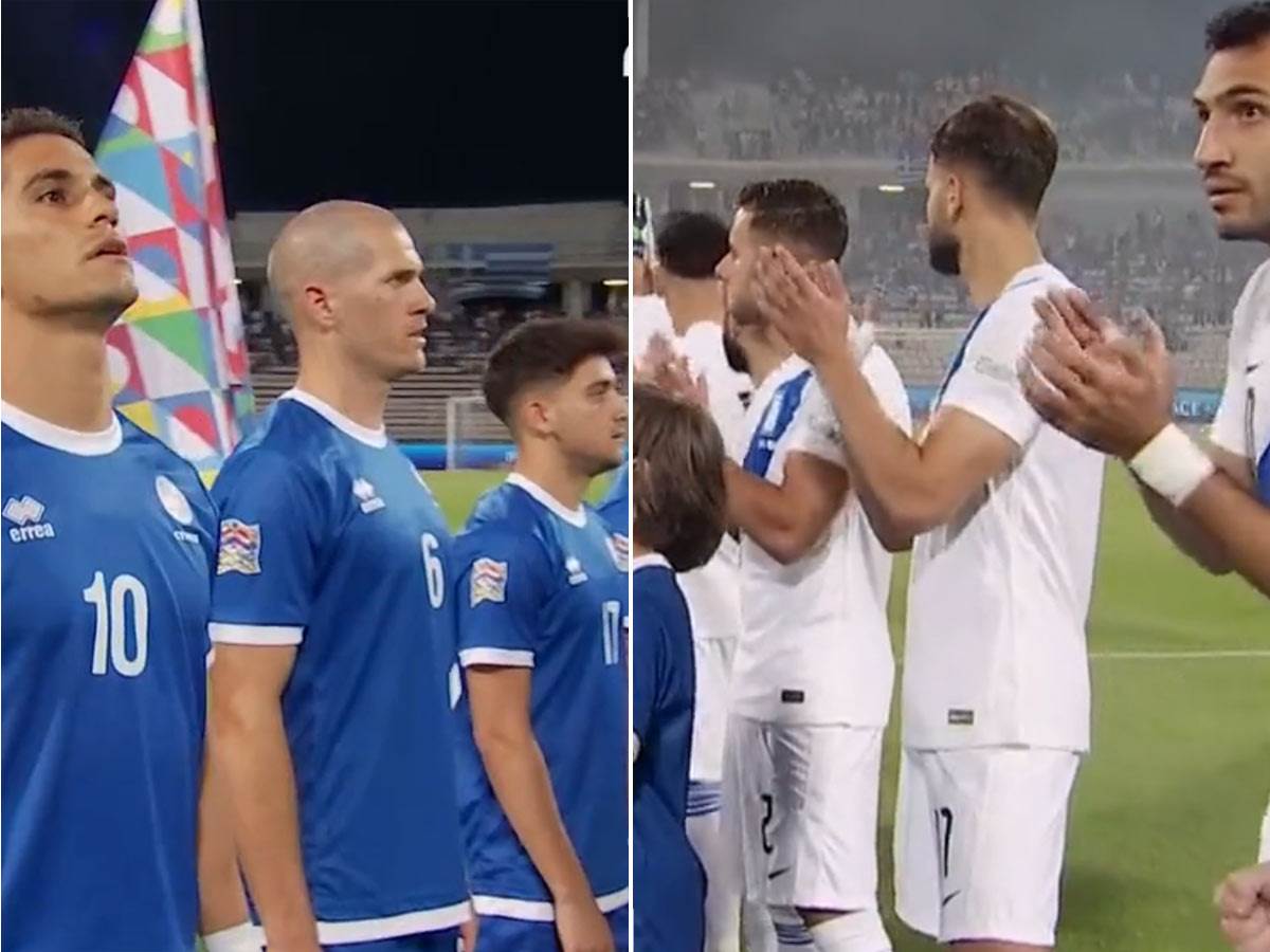  Fudbaleri Grčke i Kipra pevaju istu himnu 