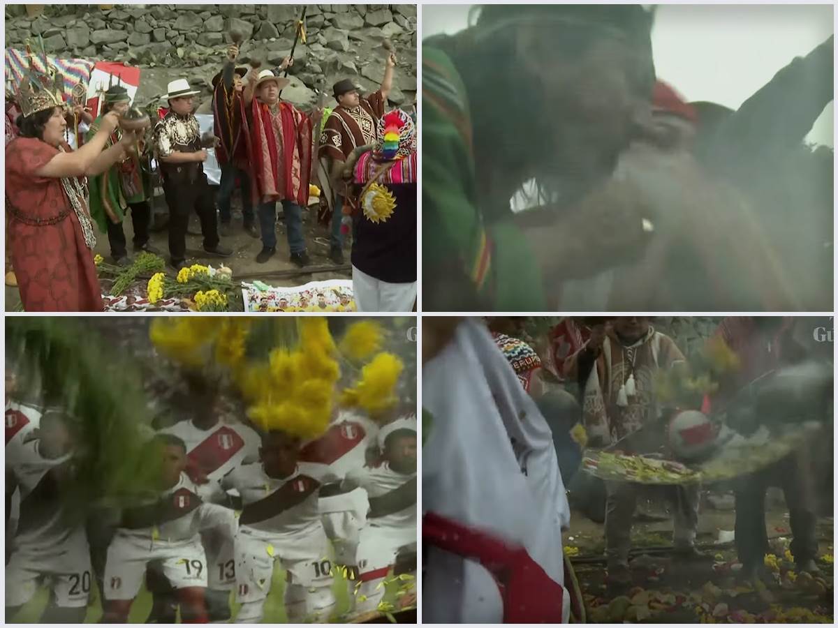  Peruanski šamani pred Svetsko prvenstvo 