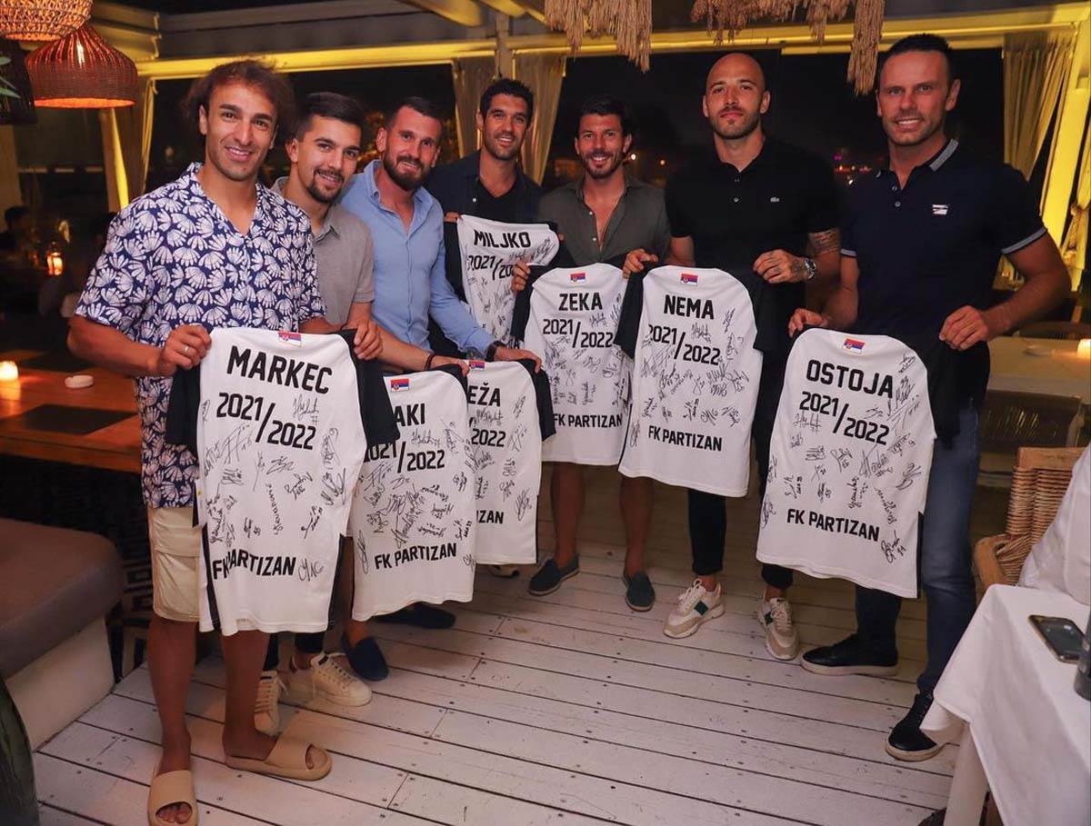 Partizan se pozdravio sa bivšim fudbalerima 