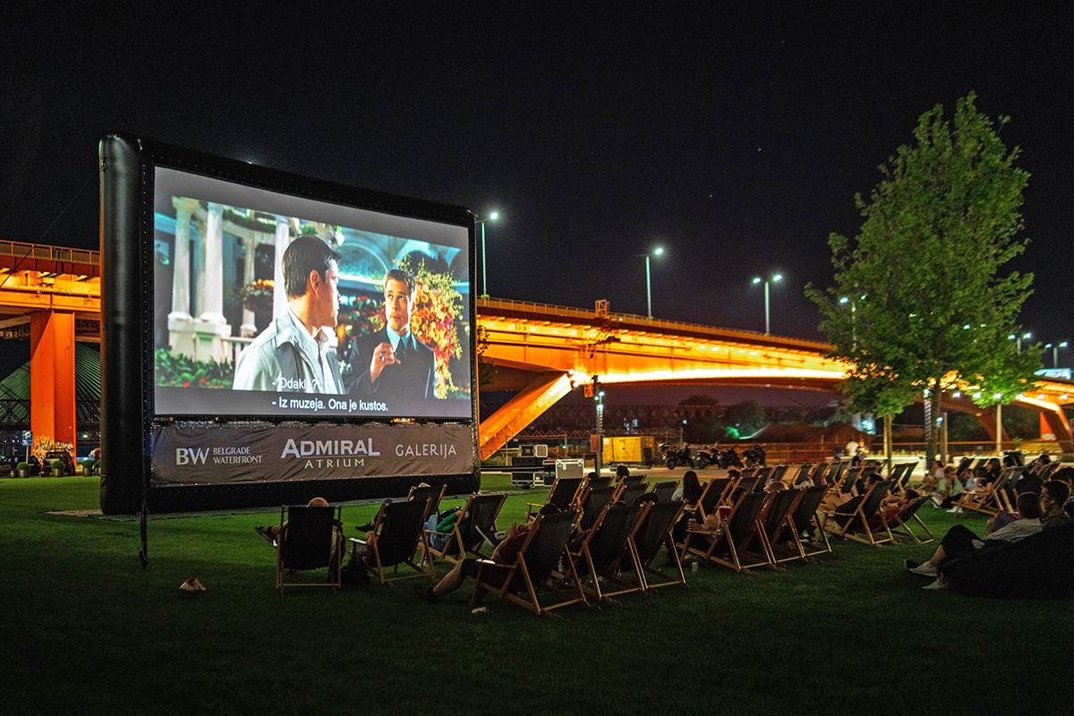  Pored Galerije na Sava Promenadi svečano otvoren Admiral Open Air Cinema 
