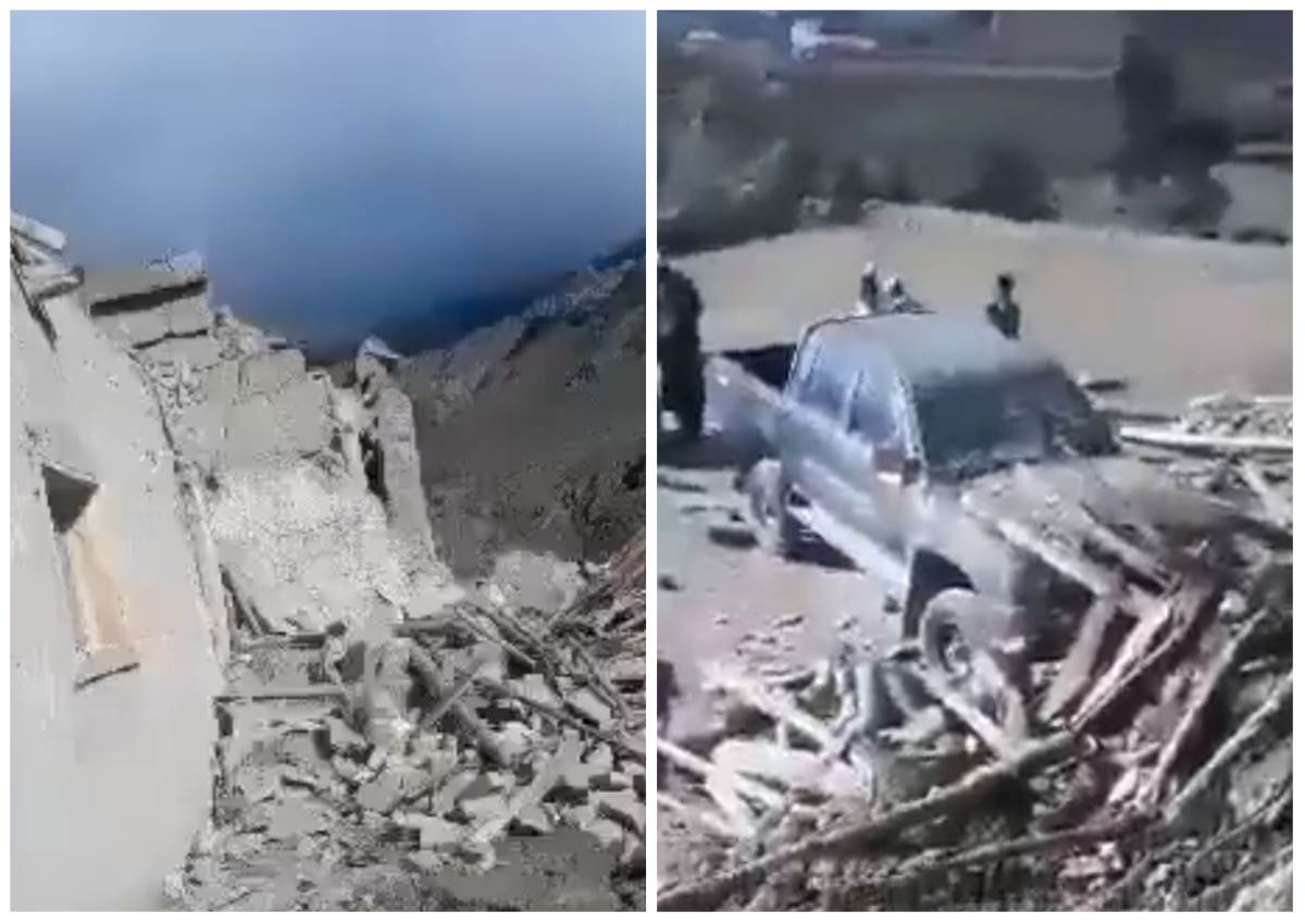  Snimci zemljotresa u Avganistanu 