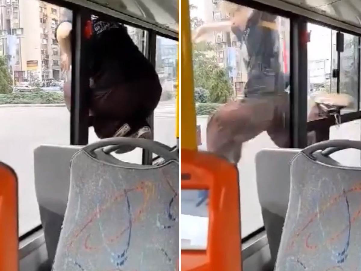  Žena iskočila kroz prozor autobusa u Novom Sadu  