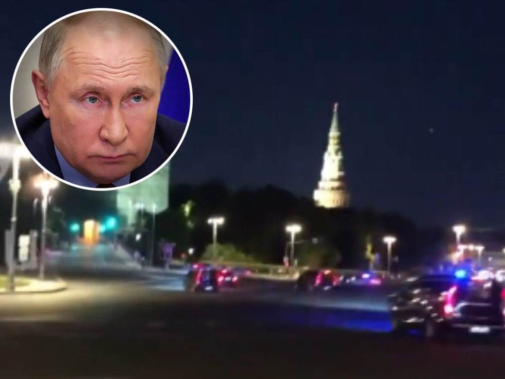  Vladimir Putin dojurio u Kremlj usred noći 