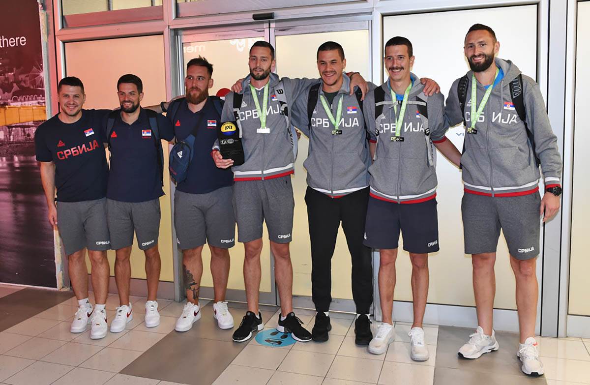  Svetski šampioni u basketu 3x3 stigli u Srbiju 