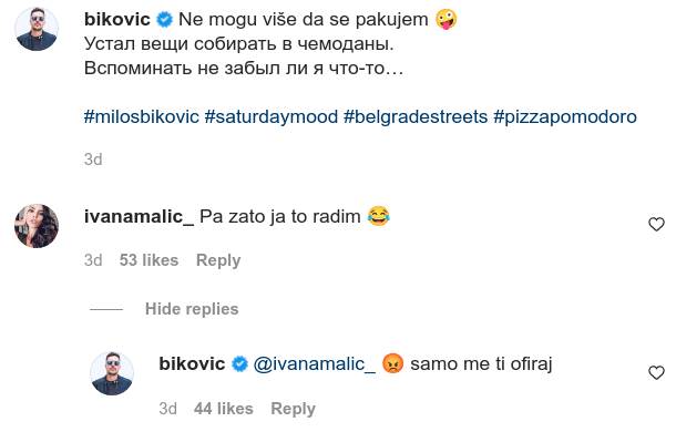  Prepiska Miloša Bikovića s devojkom Ivanom 