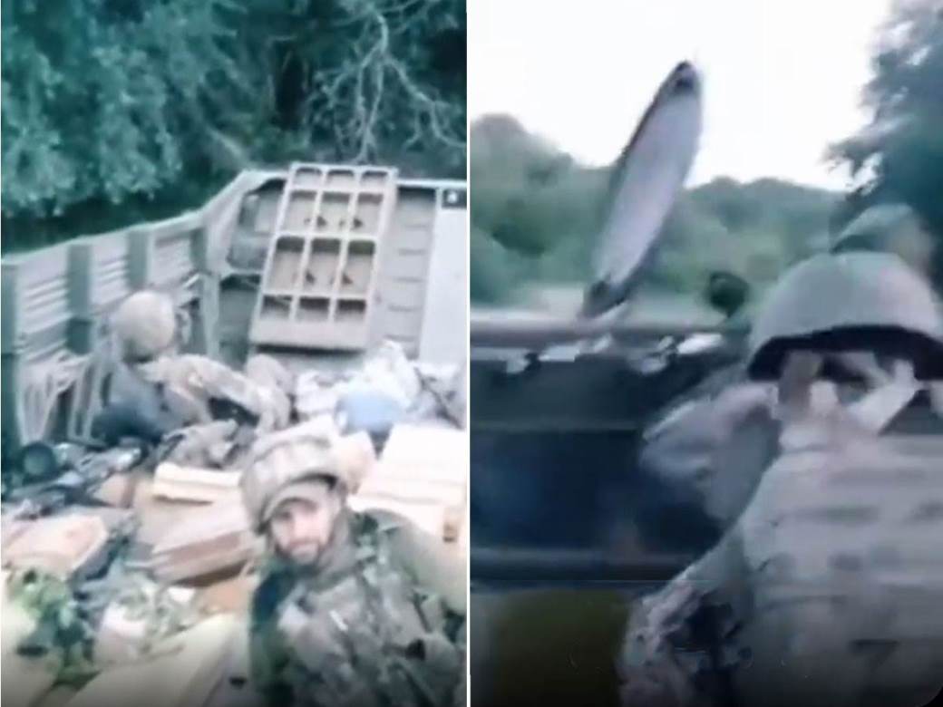  Snimak povlačenja Ukrajinaca iz Severodonjecka 