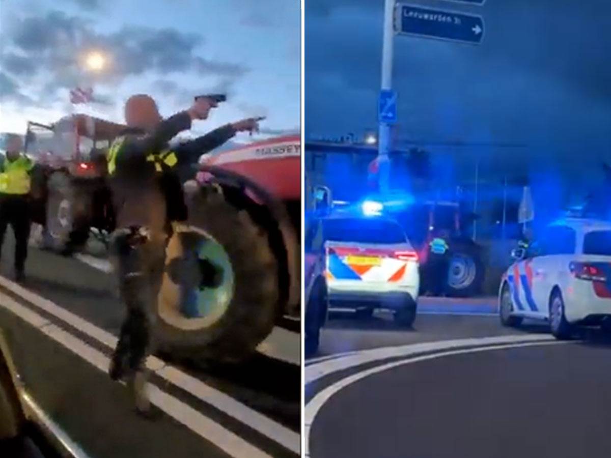  Policija pucala na farmere u Holandiji 