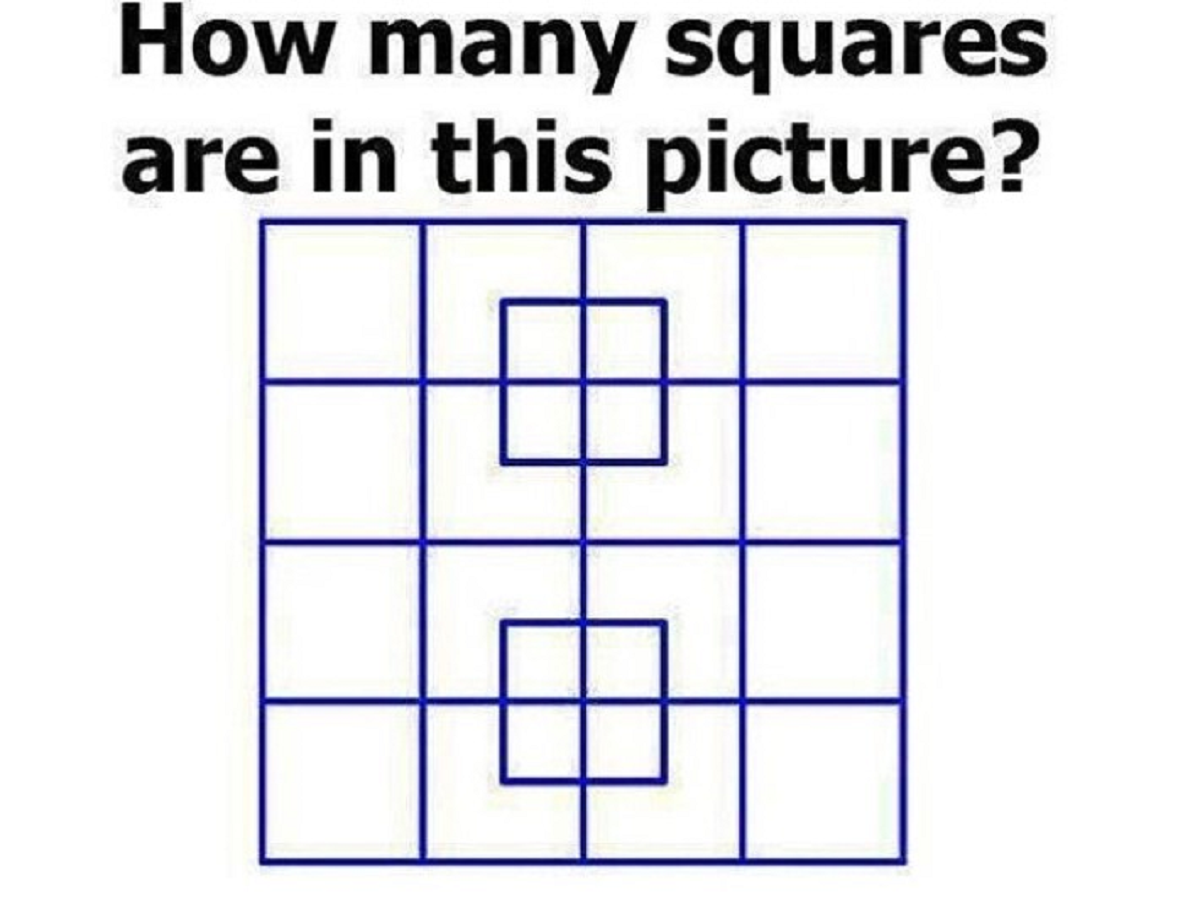  Zadatak koliko ima kvadrata na slici 