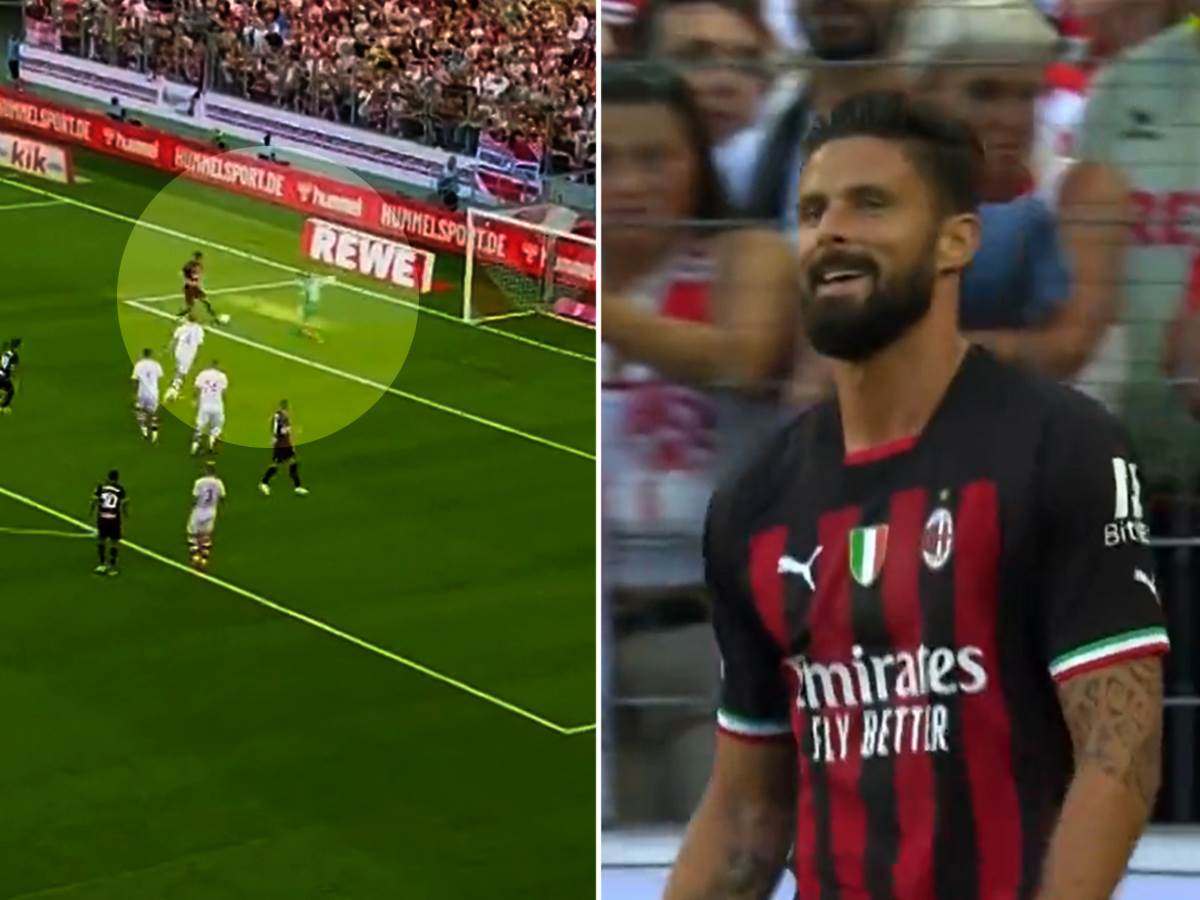  Olivije Žiru prelep gol za Milan 