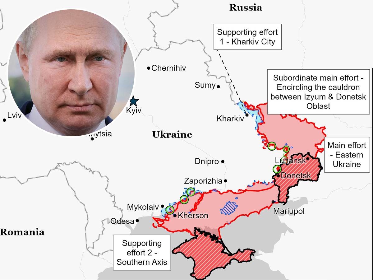  Oglasila se Rusija posle ukrajinske ofanzive 