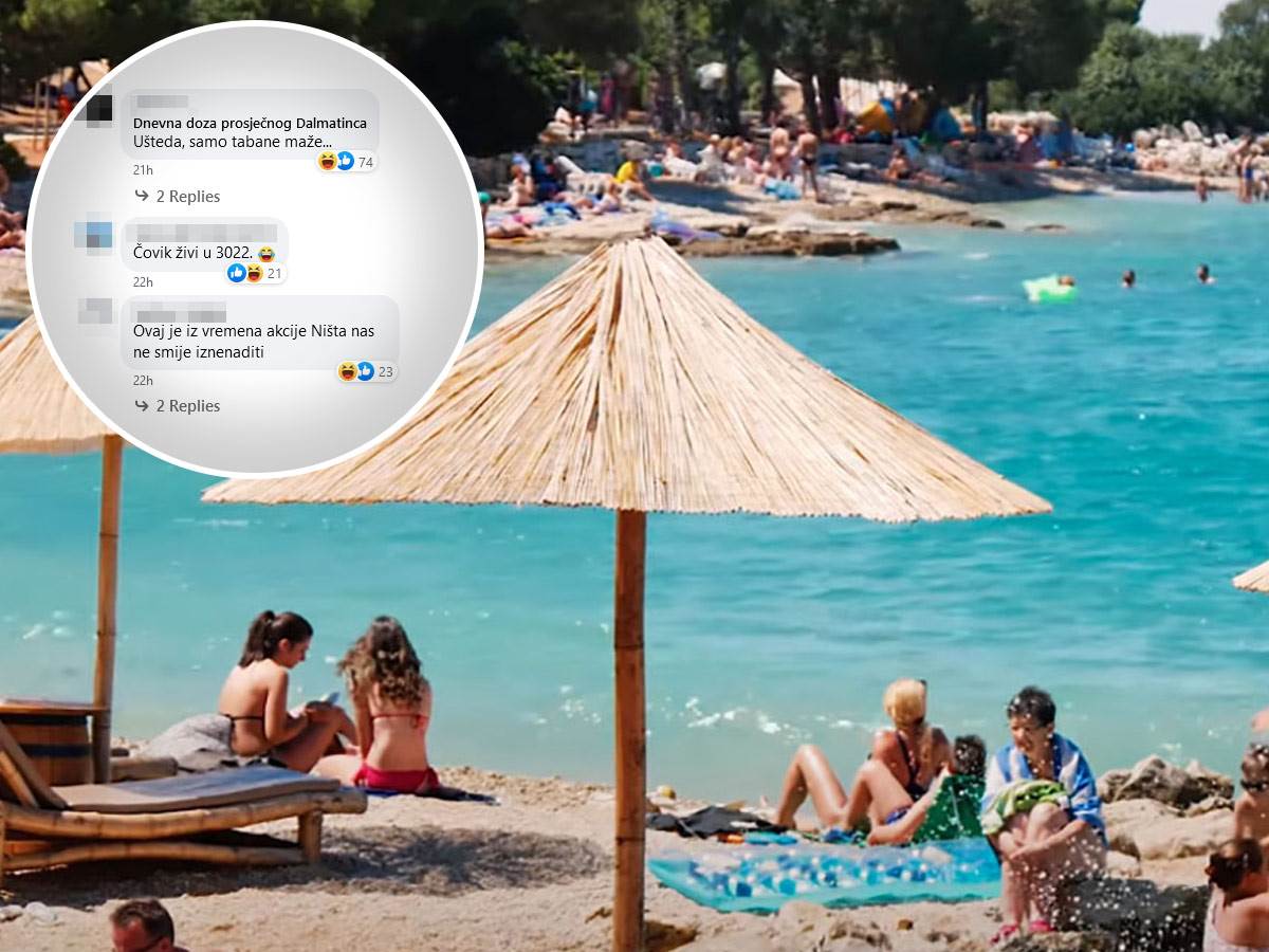  Slika sa plaže u Hrvatskoj nasmejala sve 