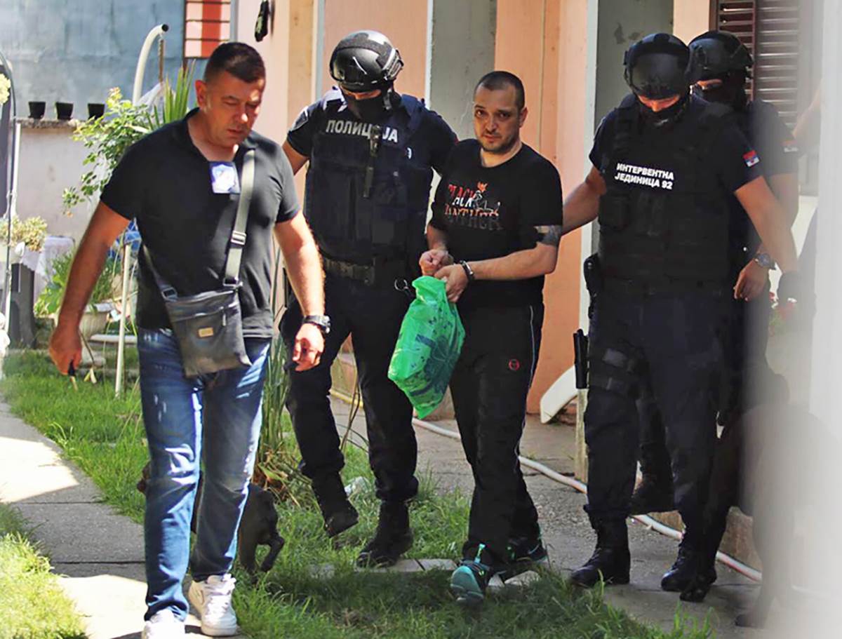  Policija odvela Zorana Marjanovića u zatvor 