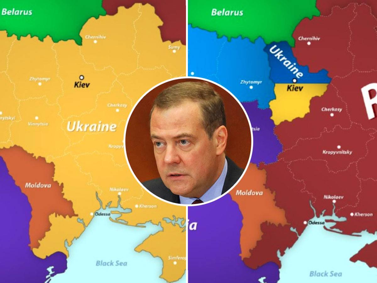  Mapa Ukrajine posle rata 