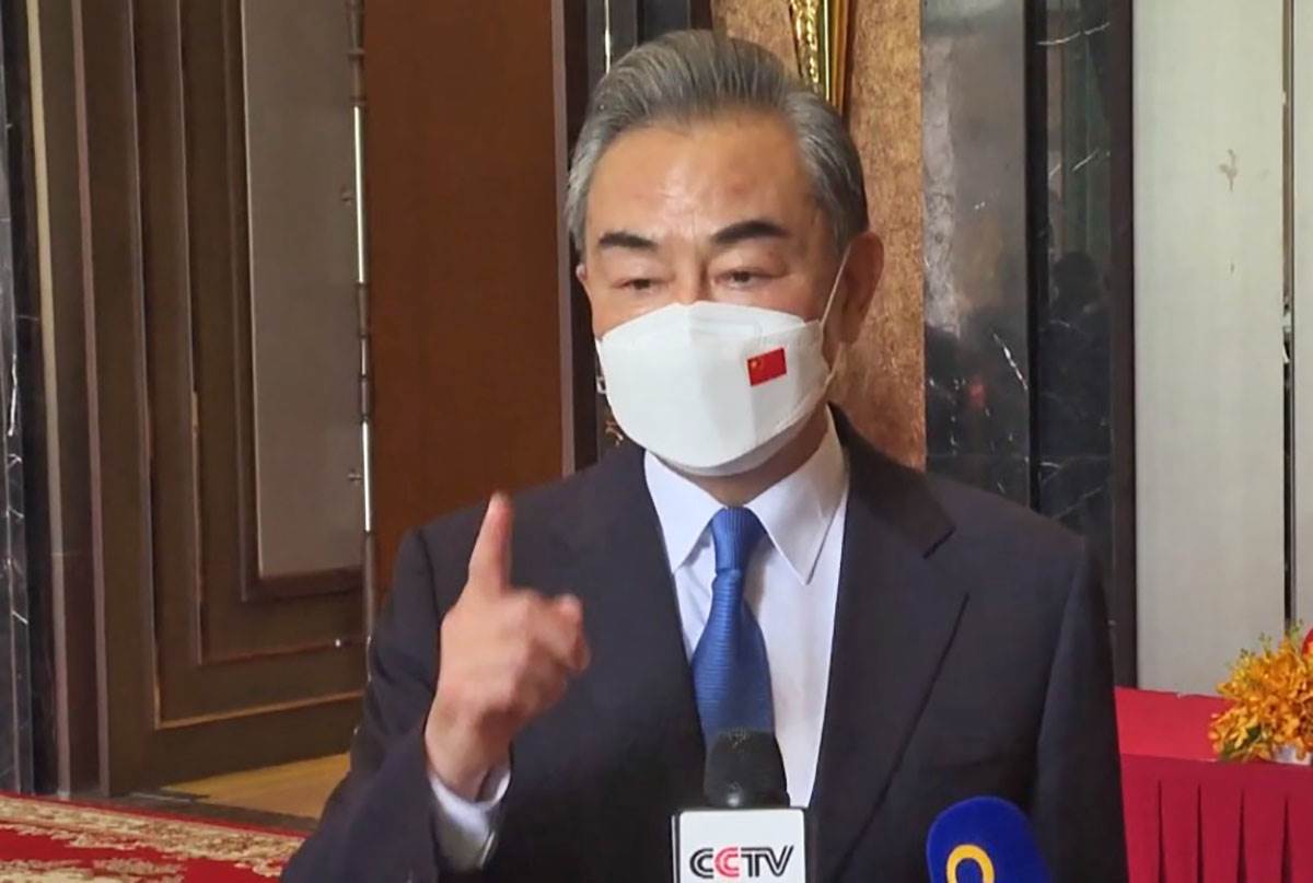  Kineski ministar spoljnih poslova nakon posete Nensi 