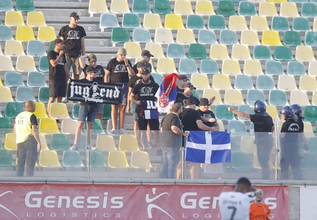  Navijači Partizana AEK Larnaka 1 