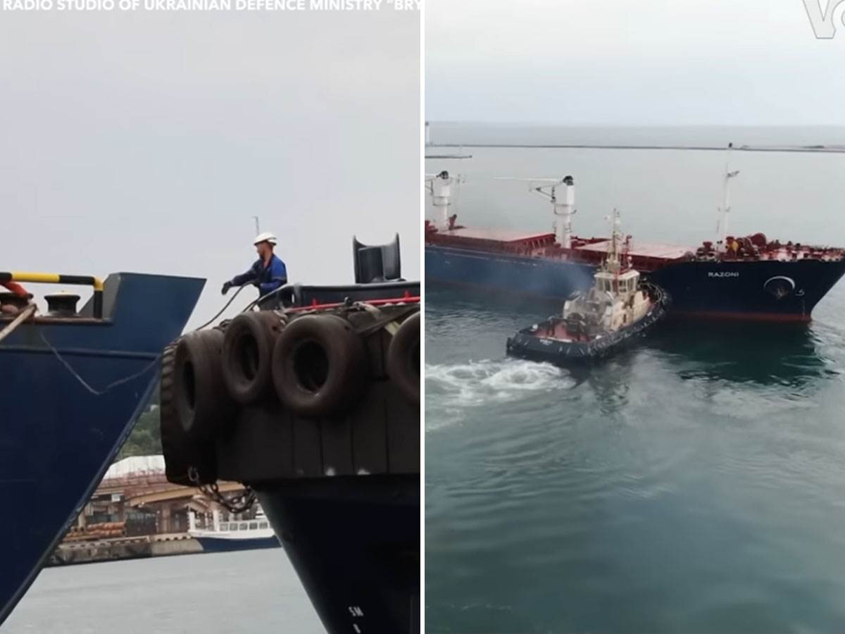  Brod Razoni sa ukrajinskim žitaricama nije stigao u Tripoli 