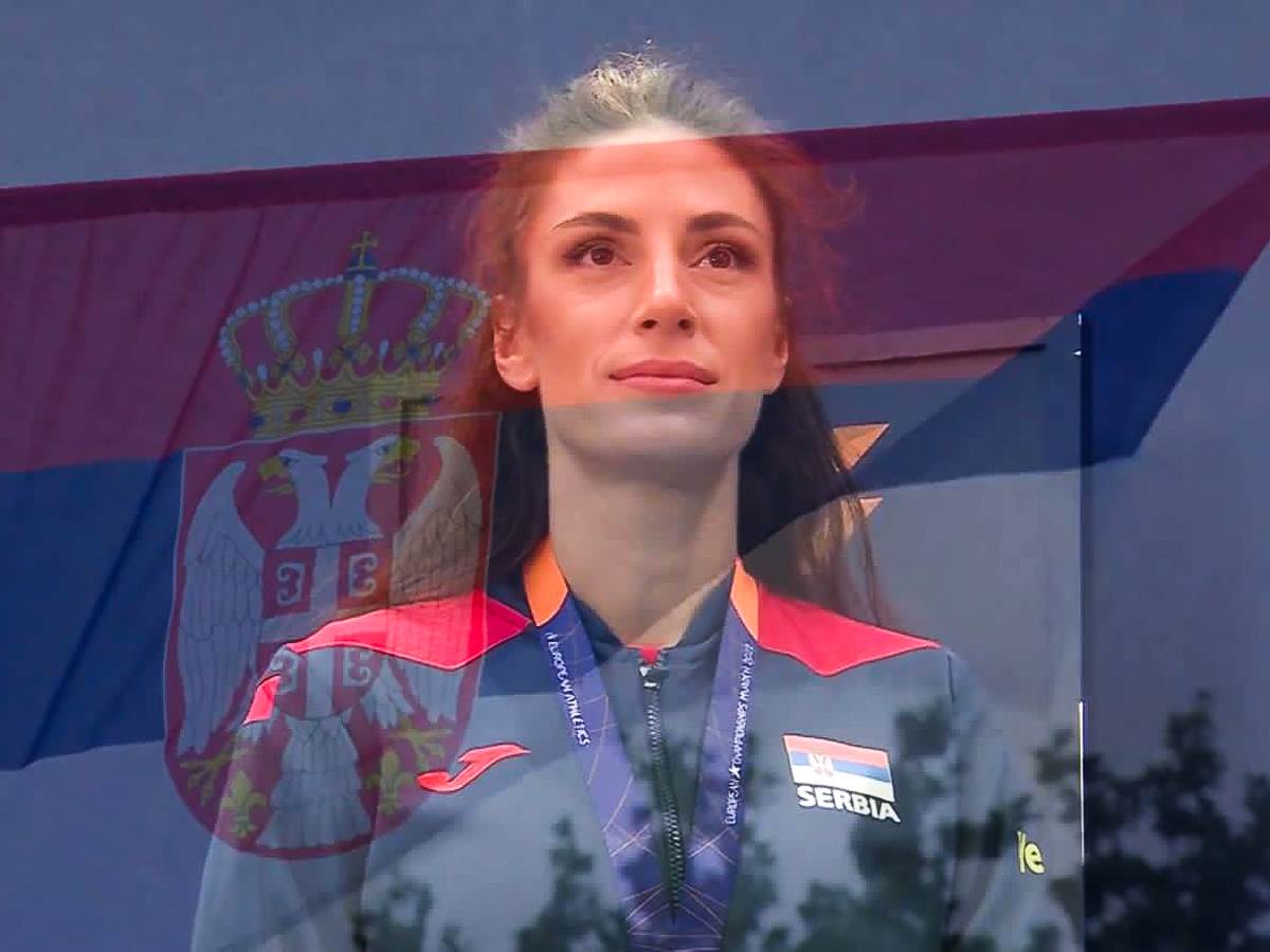  Ivana Španović Vuleta zlatna medalja i himna na Evropskom prvenstvu 