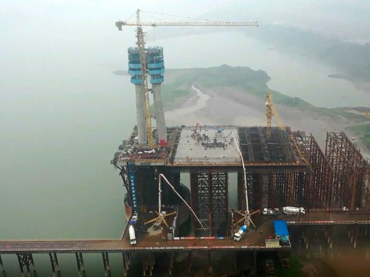  Kina - Počela izgradnja šestog mosta preko reke Jangce u Ludžouu 