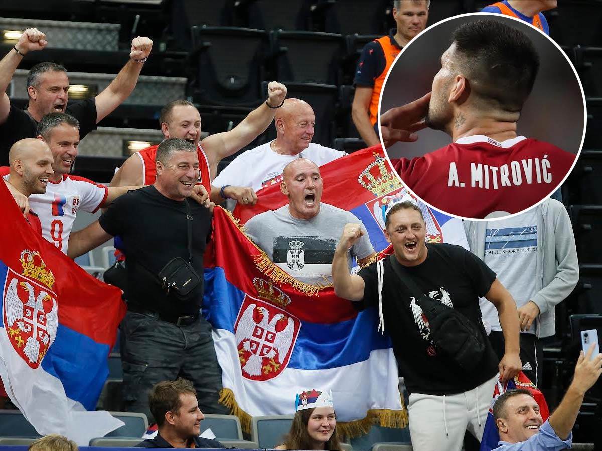  Navijači pevali Aleksandru Mitroviću na Eurobasketu 