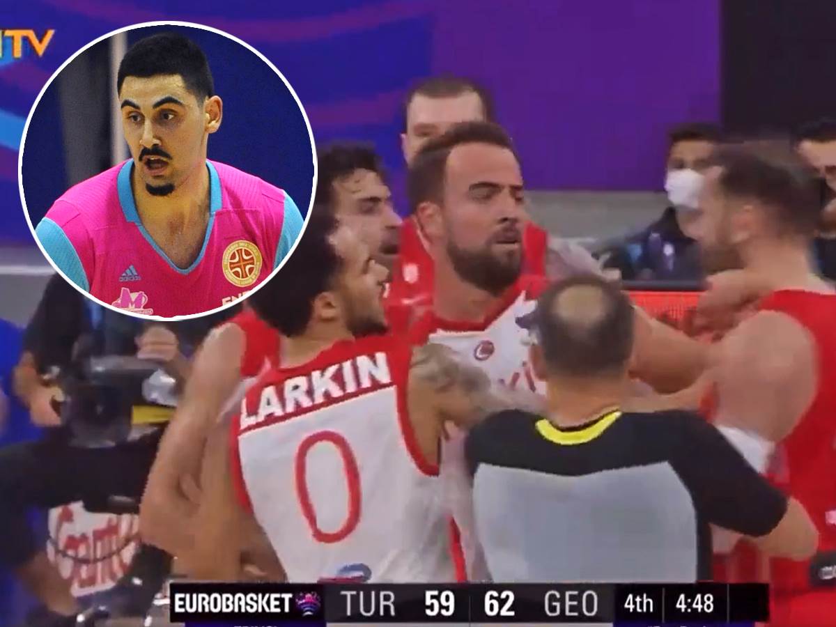  Tri košarkaša Gruzije napala Korkmaza iz Turske 