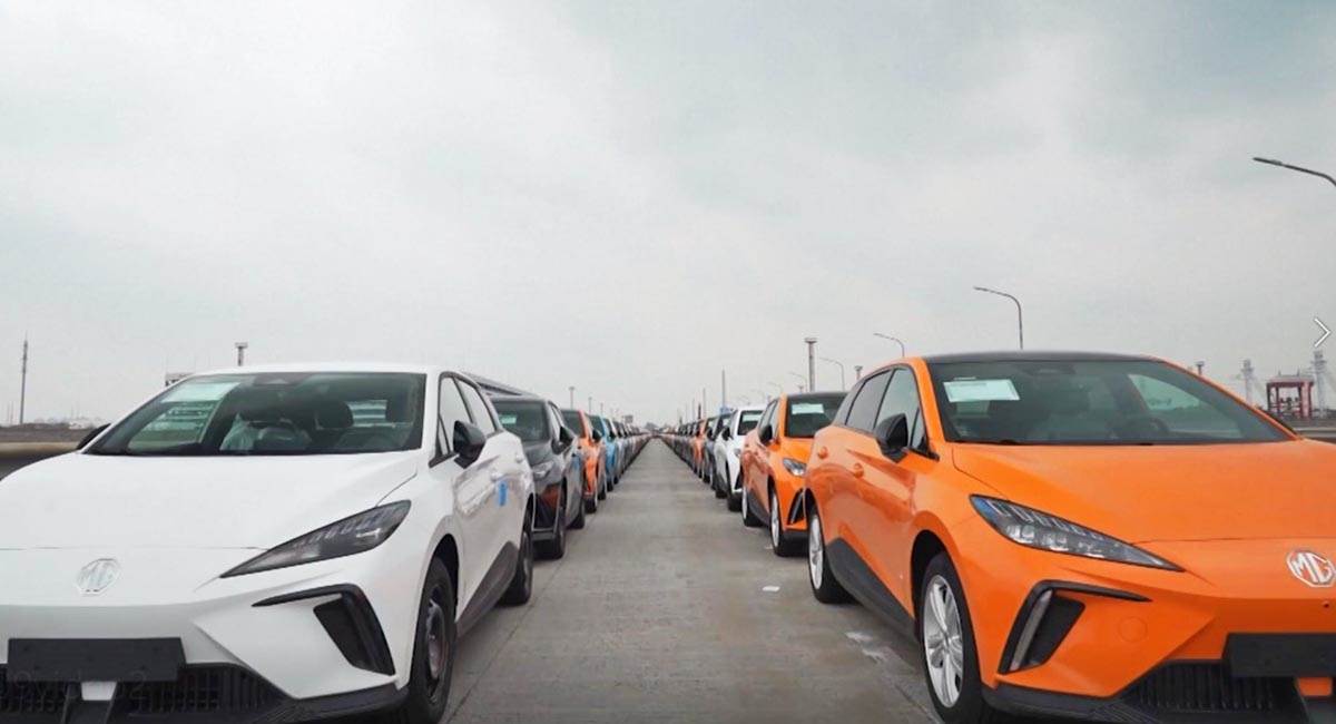  Najveća kineska serija e- vozila za izvoz 