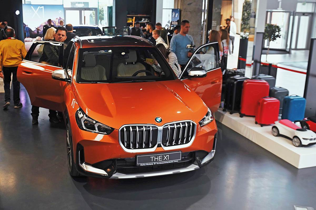  Potpuno novi BMW X1 premijerno predstavljen u Beogradu 