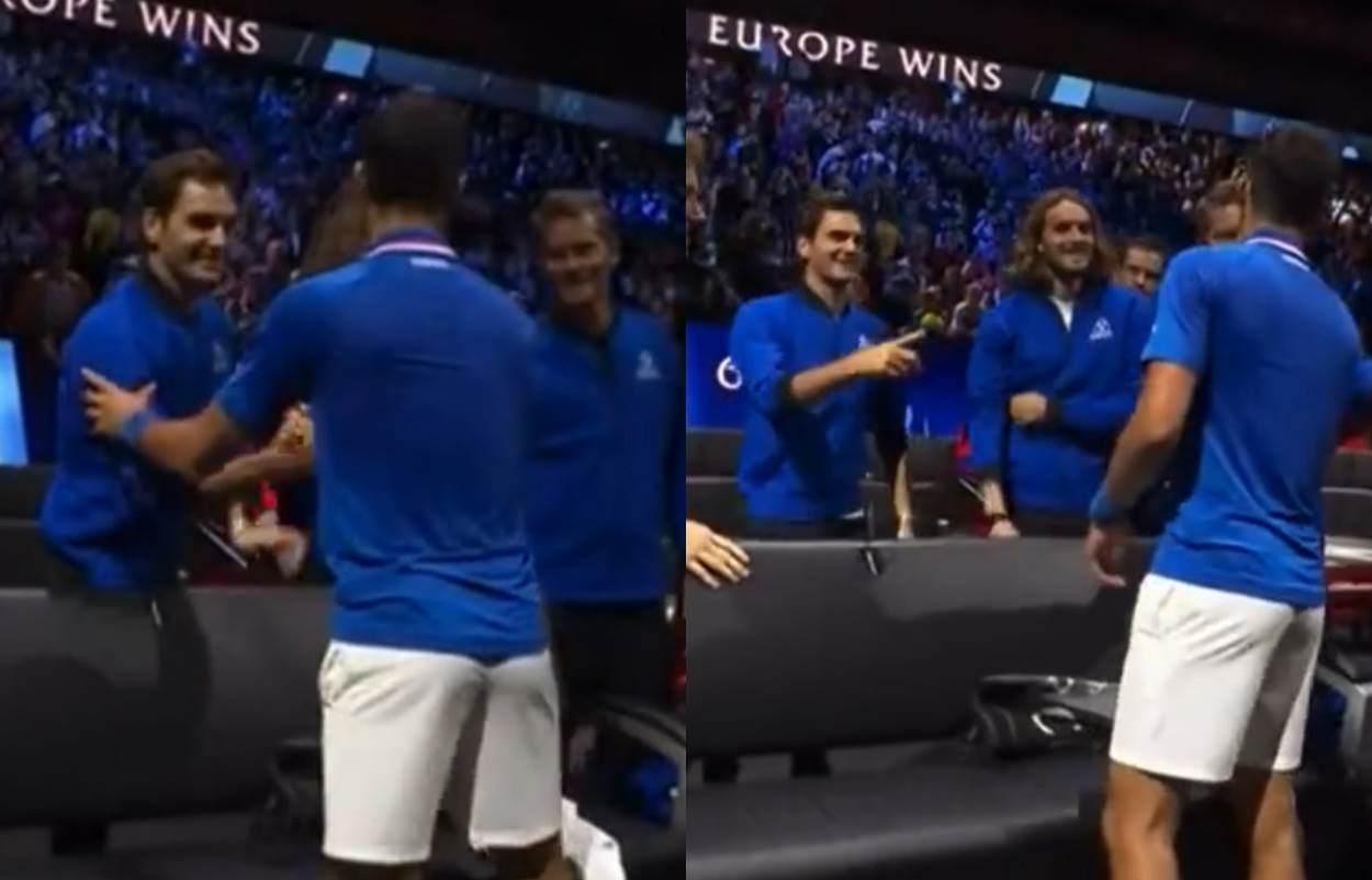  Novak Đoković i Rodžer Federer 
