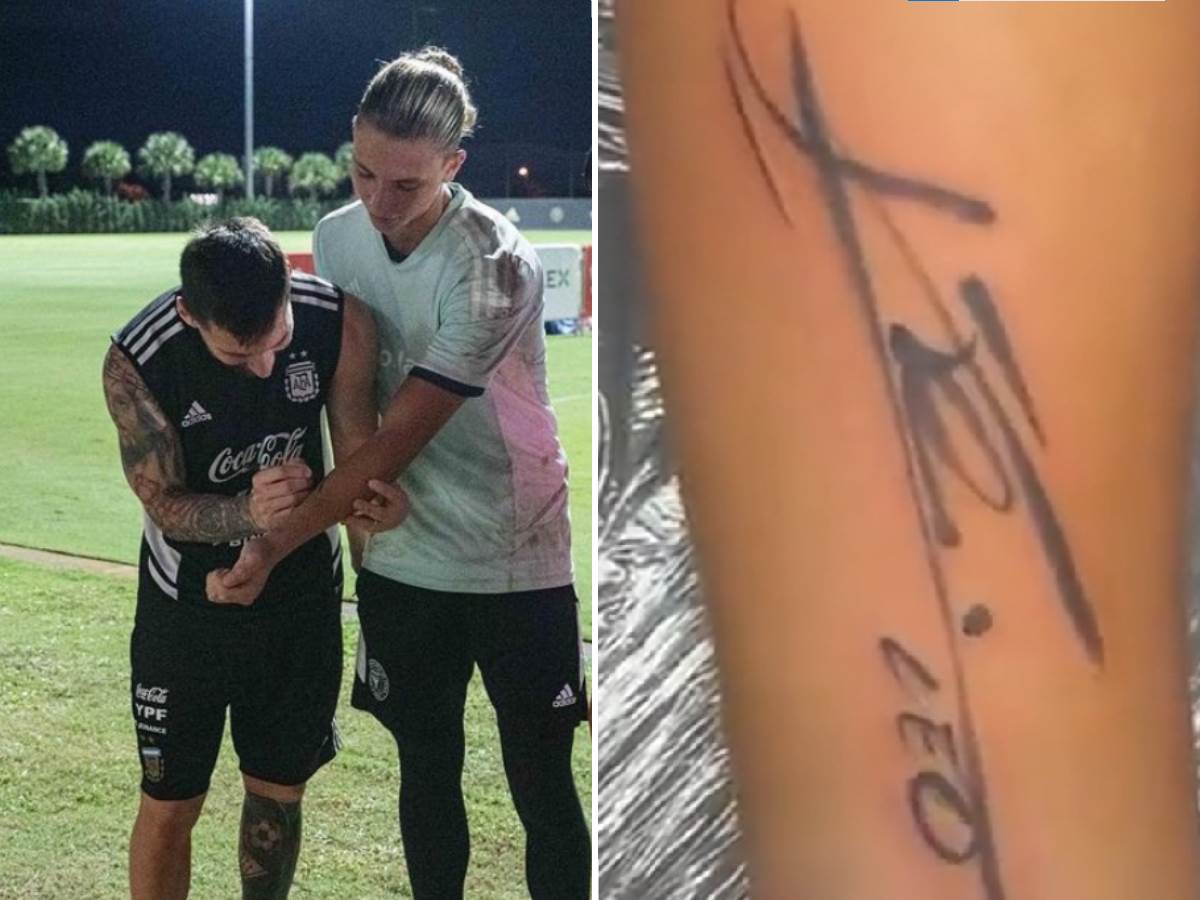  Fudbaler tetovirao Mesijev autogram 