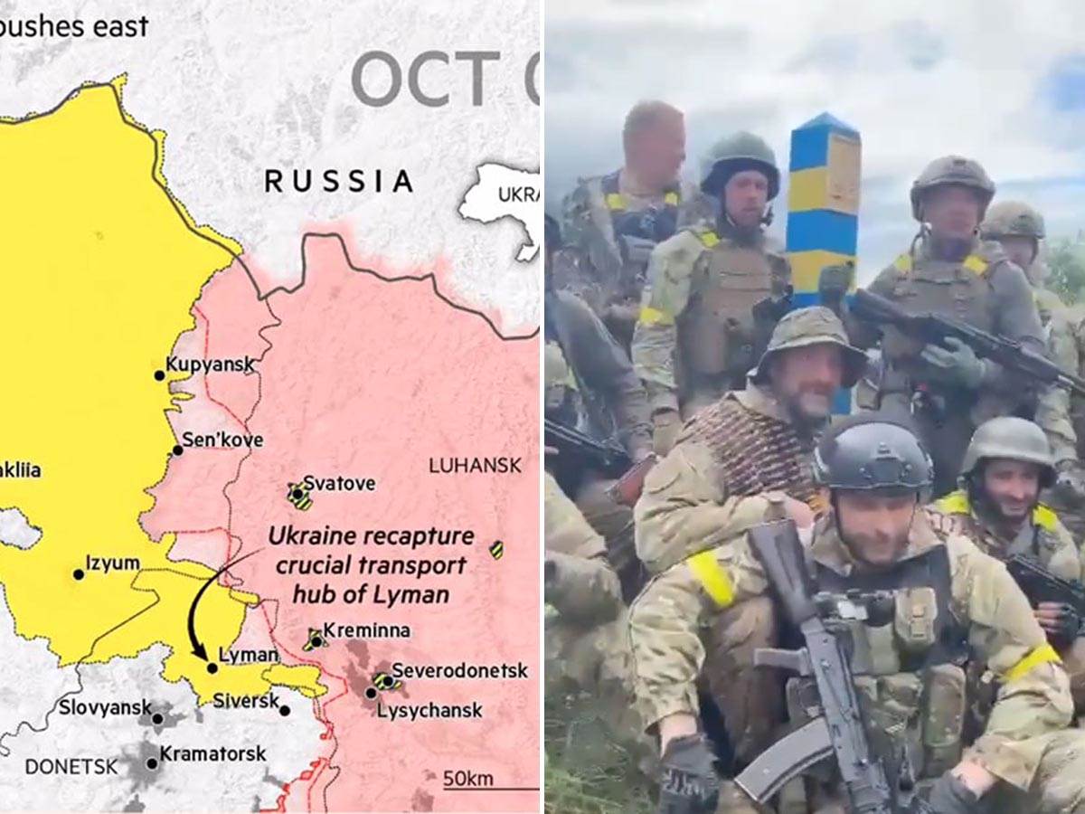  Ukrajinski vojnici došli do ruske granice 