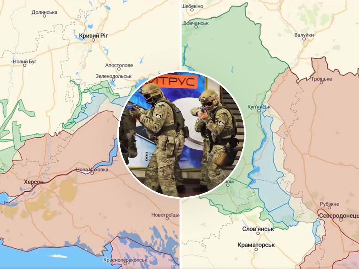  Napredak ukrajinske vojske 