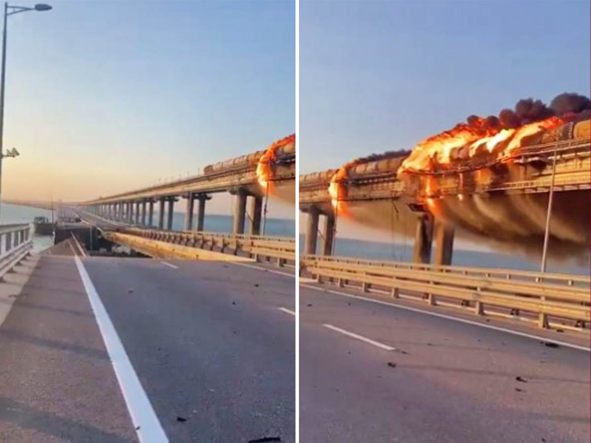  Troje ljudi poginulo u eksploziji na Krimskom mostu 