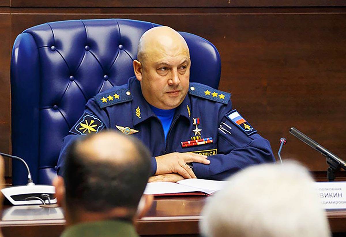  Smenjen ruski general Sergej Surovikin 