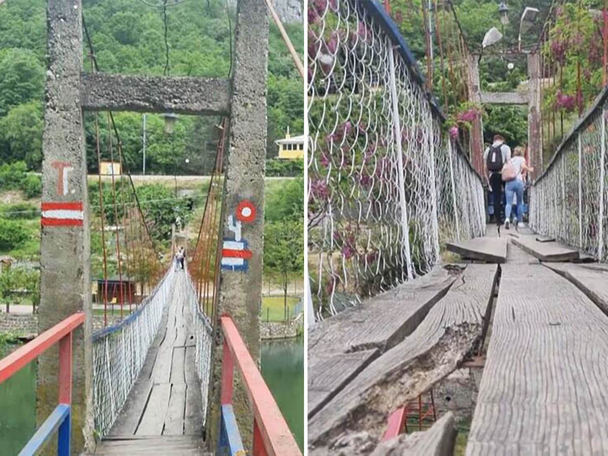  Slike mosta kod Ovčar banje pre nesreće 