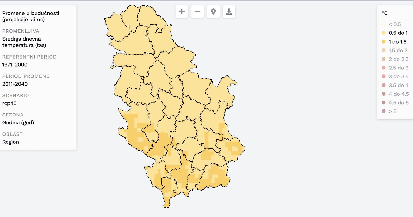  Digitalni atlas klime Srbije 