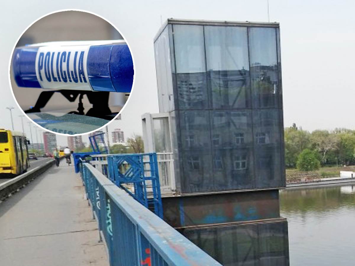  Devojka na Brankovom mostu hoće da izvrši samoubistvo 