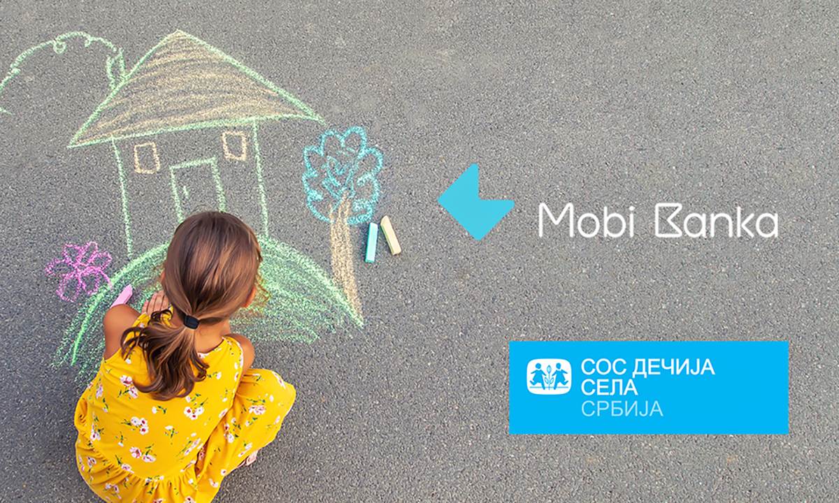  Da porodica ostane na okupu: Mobi Banka donirala pola miliona dinara SOS Dečijim selima Srbija 