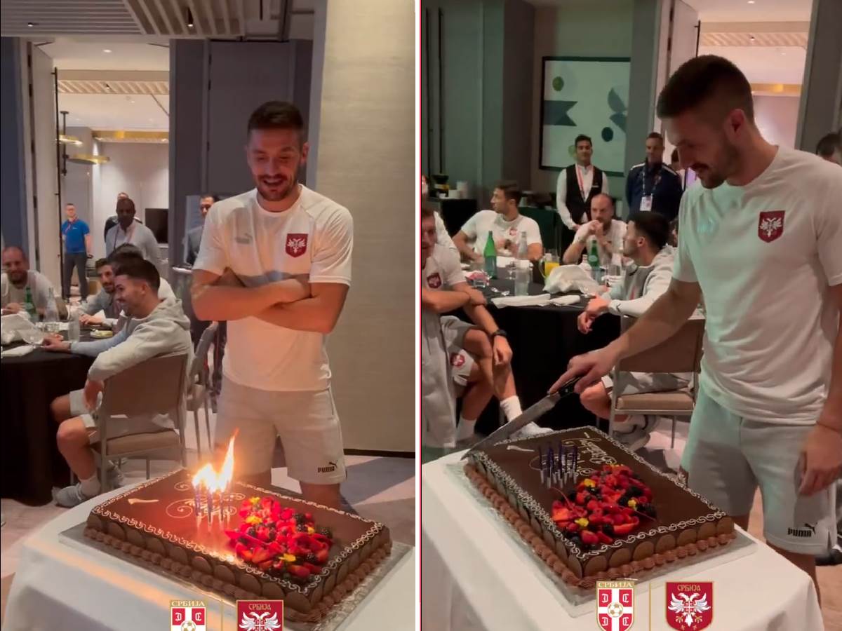  Dušan Tadić proslavio rođendan na Svetskom prvenstvu 