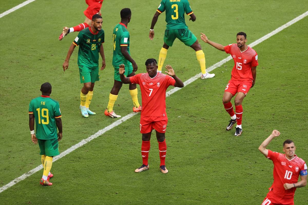  Brel Embolo gol za Švajcarsku protiv Kameruna 