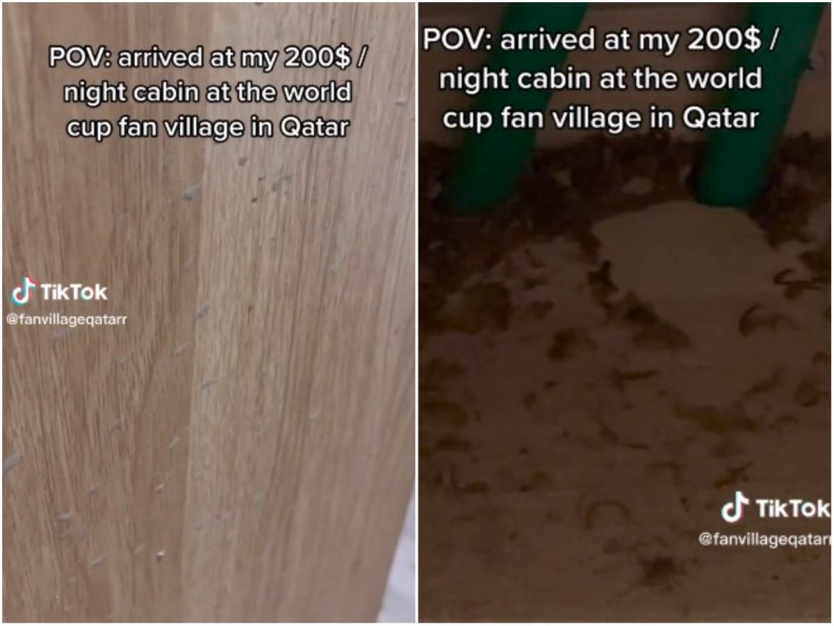  Snimak kako je prljavo u smeštaju u Kataru 