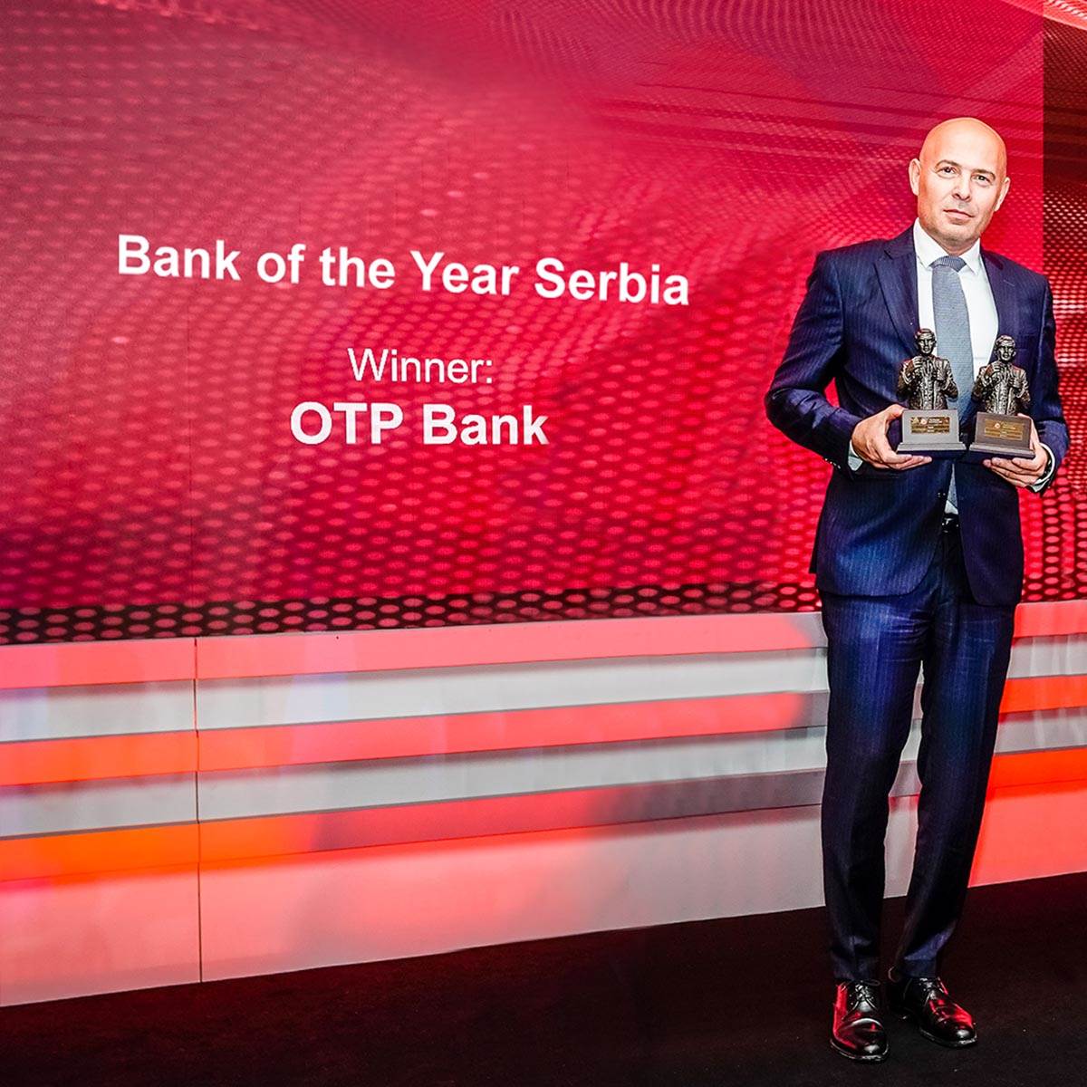  OTP banka dobitnik je nagrade za najbolju banku u Srbiji prestižnog magazina „The Banker“ 