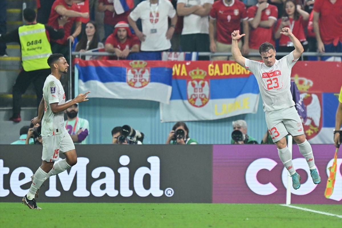  Đerdan Šaćiri gol protiv Srbije Svetsko prvenstvo Katar 2022 