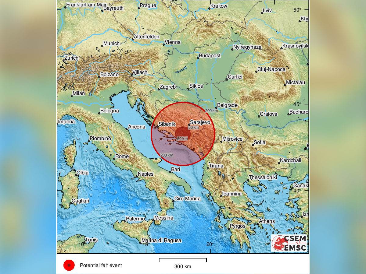  Zemljotres u Bosni i Hercegovini 