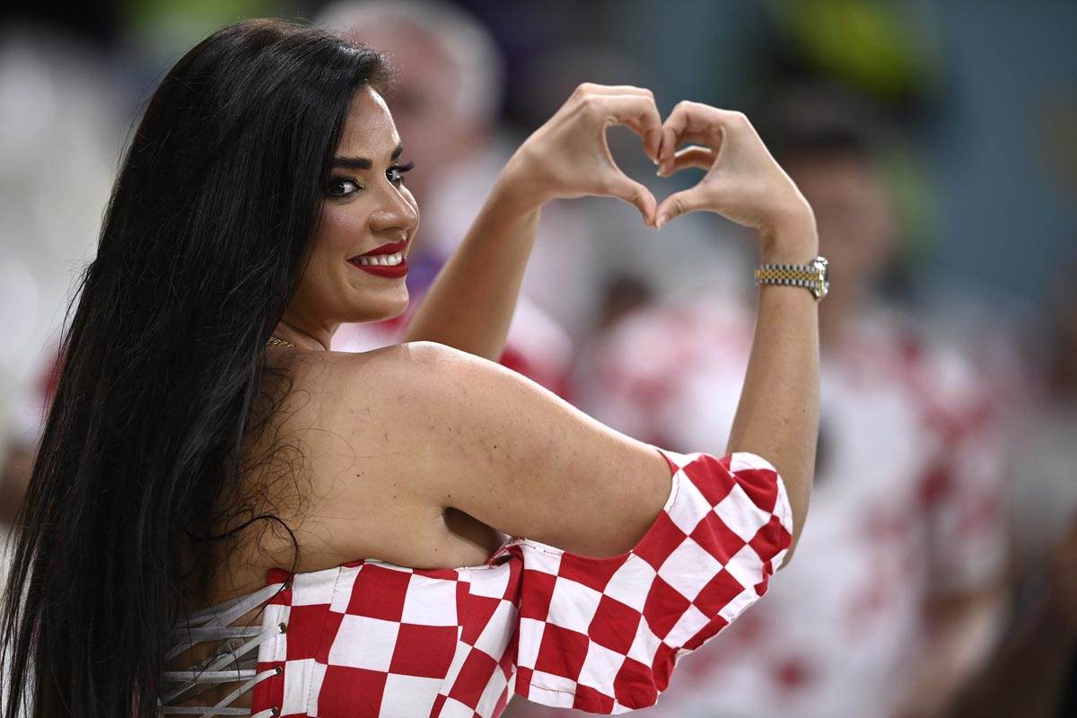  Hrvatica Ivana Knol na Svetskom prvenstvu i utakmici Hrvatska Argentina 