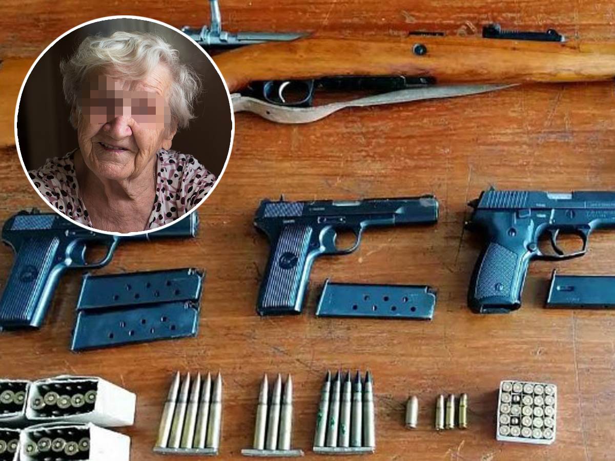  Policija u kući bake pronašla puške, pištolje i 2000 metaka 