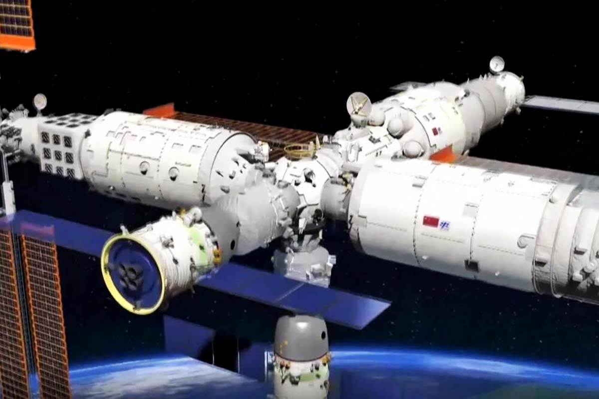  Kineska svemirska stanica Tijengung (2): Kako rešiti pitanje svemirskog otpada VIDEO 