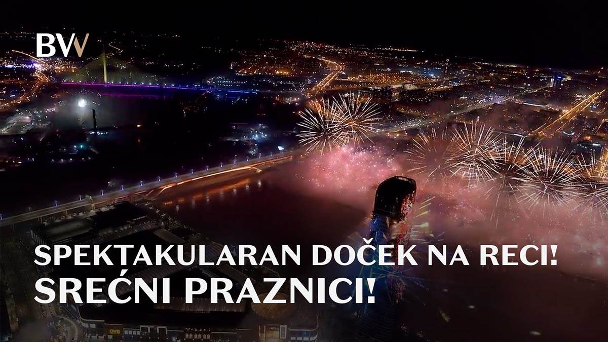  Beograd na vodi još jednom priredio doček za pamćenje: Ponoć dočekana uz Željka Joksimovića i osmomi 