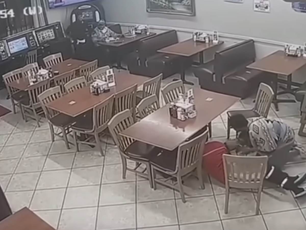  Uznemirujući snimak ubistva u restoranu 